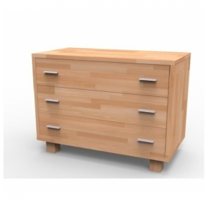 Obrázok pre Luxusná komoda z masívu K3Z, BUK prírodný
