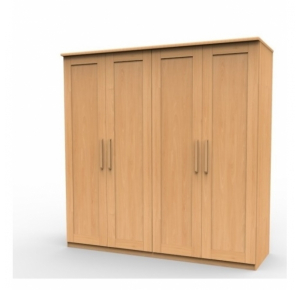 Obrázok pre Praktická skriňa z masívu Petra - P4DDDD, BUK prírodný