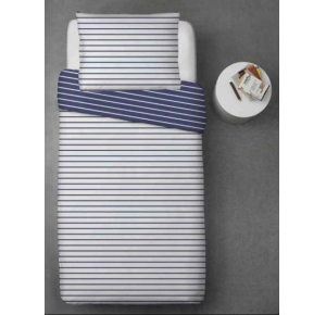 Obrázok pre Bavlnené obliečky - pásiky modré