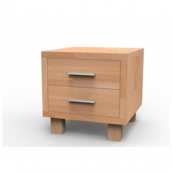 Obrázok pre Nočný stolík JANA SENIOR, BUK prírodný
