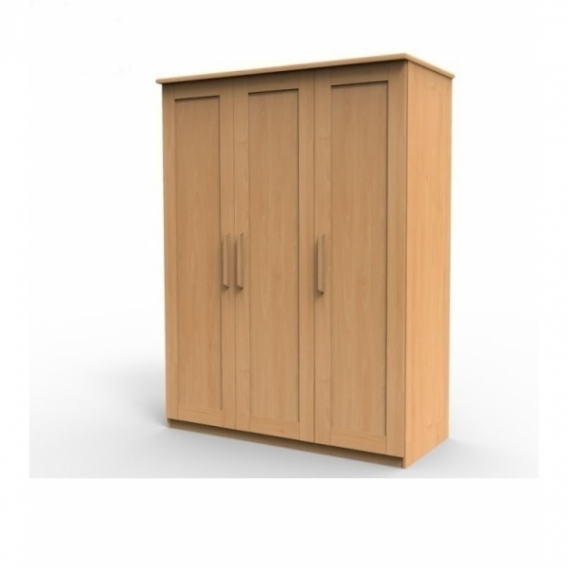 Obrázok pre Luxusná masívna skriňa Petra - P3DDD, BUK prírodný