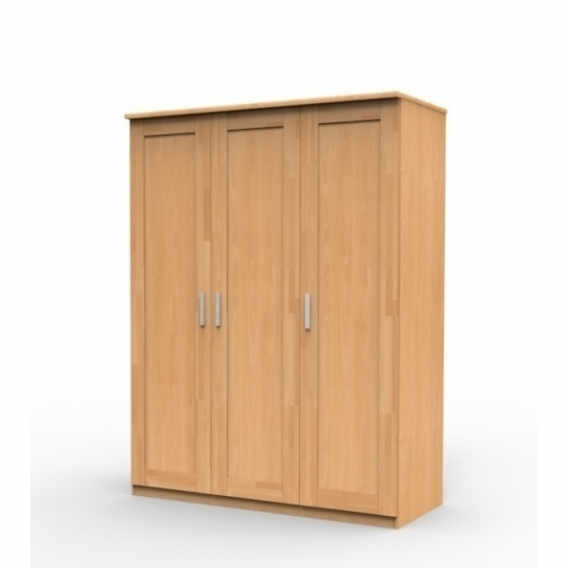 Obrázok pre Luxusná skriňa z masívu UNI3 DDD, BUK prírodný