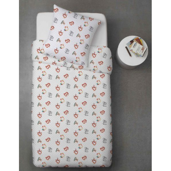 Obrázok pre Detské bavlnené obliečky - abeceda