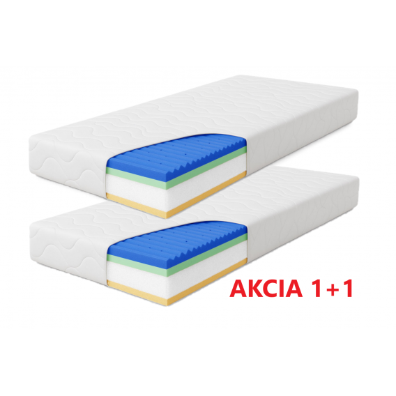 Obrázok pre Matrac Orthopedic Hybrid Plus 1+1 + darček 1x chránič matraca